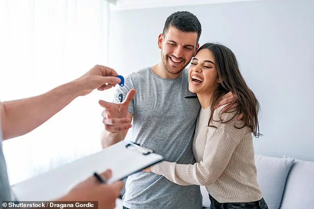 Real estate group Domain has calculated how rate rises have slashed the time needed to save for a 20 per cent mortgage deposit for young couples buying together with two incomes (pictured is a stock image)
