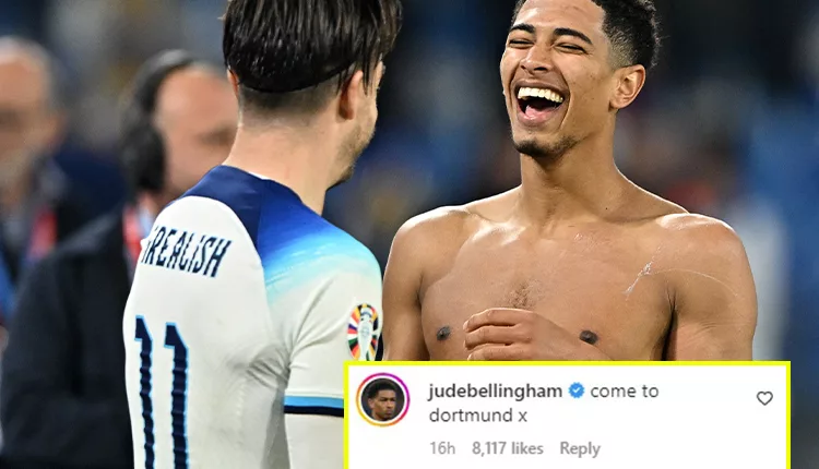 Jude Bellingham returns request to Jack Grealish amid transfer speculation over England and Borussia Dortmund star