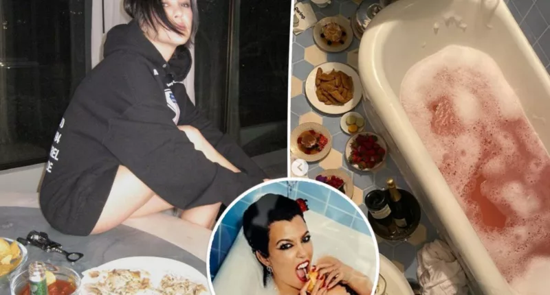 Kourtney Kardashian called 'gross' for eating in bathroom