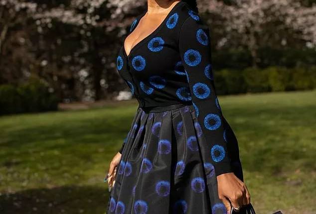 In Washington: Megan Thee Stallion stunned while attending a celebration marking Women's History Month at the Vice President's residence in Washington, DC Saturday