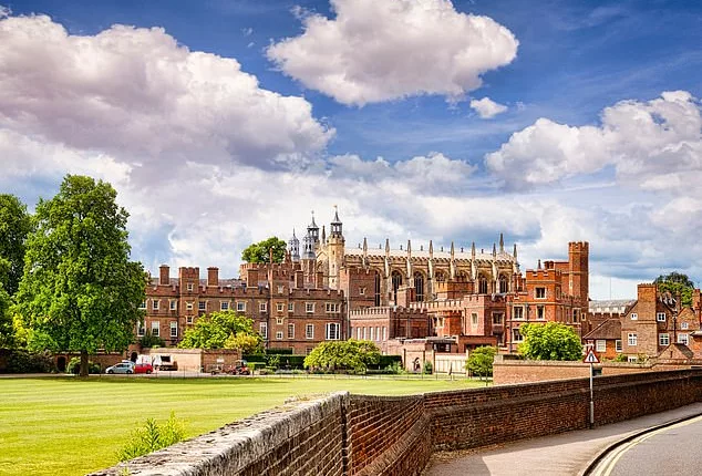 Eton College, which charges up to £46,296 per year for its tuition fees and counts Boris Johnson, David Cameron and Princes William among its former pupils, is just over a mile away