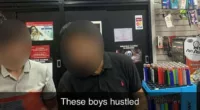 The unnamed Perth store owner took to social media (pictured) claiming he continues to take