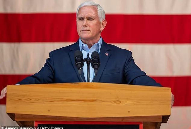 Former VP Mike Pence blasted the decision to file criminal charges against his former boss as an abuse of power. 'The unprecedented indictment of a former president on a campaign finance issue is an outrage.'