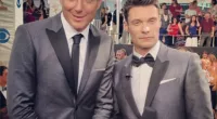 Awkward: Ryan Seacrest tweets photographic evidence of himself wearing matching suits with comedian Will Arnett