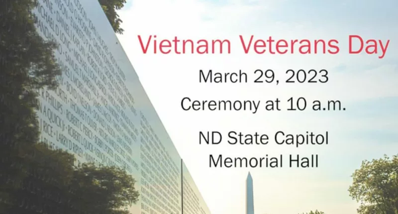 State capitol hosts Vietnam Veterans Day Ceremony