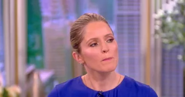 The View fans shocked as Sara Haines' strange on-air habit escalates on live show - but co-hosts ignore it