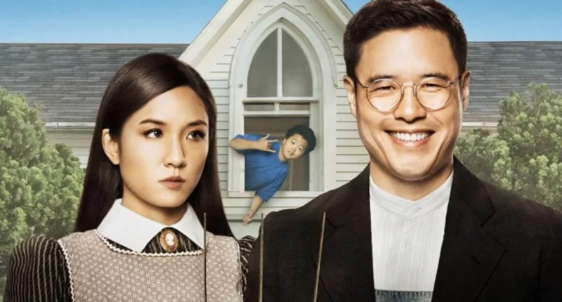 Constance Wu and Randall Park on the show Fresh off the Boat