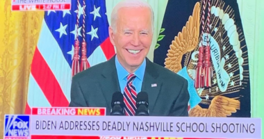 Video: Joe Biden Jokes About Ice Cream, 'Good Looking Kids' After Nashville Slaughter