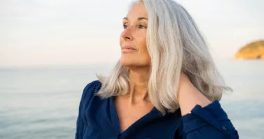 Why I Started Dyeing My Gray Hair Blonde After 7 YearsWell+Good