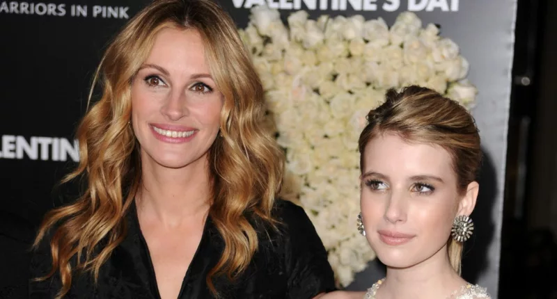 Julia Roberts and Emma Roberts on the Red Carpet