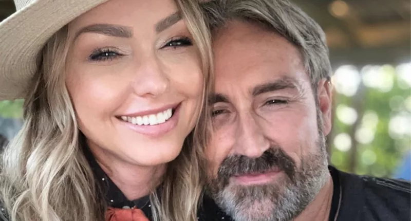 American Pickers' Mike Wolfe cuddles with girlfriend Leticia Cline in rare photo of private couple