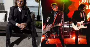 Johnny Depp postpones Hollywood Vampires tour dates amid ankle injury