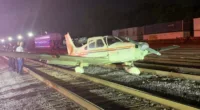 No injuries after plane makes emergency landing in Birmingham railroad yard