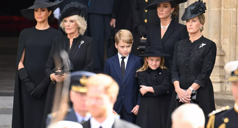 Sophie, Duchess of Edinburgh, one of the royal family's 'stars', at Queen Elizabeth II's funeral