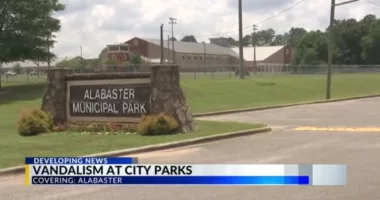 Alabaster deals with vandalism at city parks