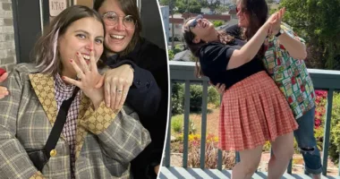 Beanie Feldstein marries girlfriend Bonnie Chance in 'fairytale' summer camp-themed wedding