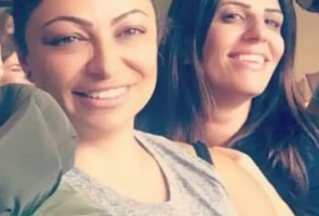 Natasha Moradian - the estranged wife of the late Alen Moradian - is pictured with slain