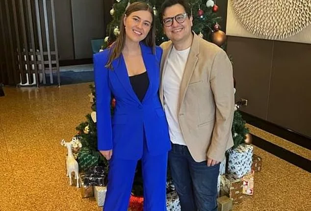 Brittany Higgins and partner David Sharaz (pictured) had plotted out how to maximise the political impact of her bombshell rape allegations