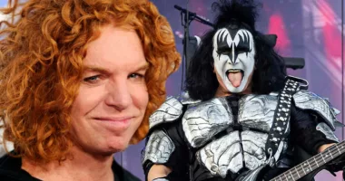 Carrot Top and Gene Simmons