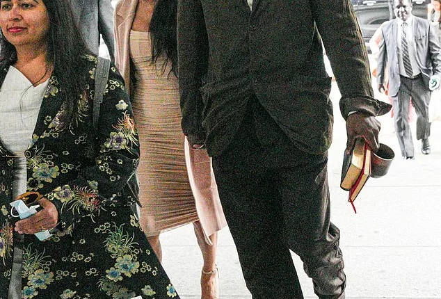 Jonathan Majors, 33, held hands with new girlfriend Meagan Good, when he appeared in a Manhattan courtroom Tuesday as a judge set his trial date for August 3 where he will face charges of assault against his ex-girlfriend, Grace Jabbari