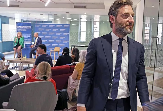 The moment that Daniel Korski is seen leaving early, after allegations emerge of breast touching at the London Environment Hustings with Conservative mayoral contenders