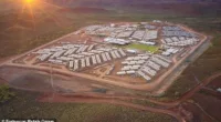 A worker at Fortescue Metals Group