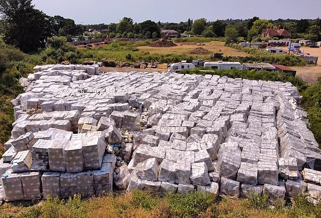 A mountain of thousands of PPE containers were dumped near a nature reserve, leaving councillors