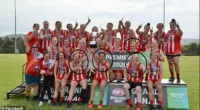 Five Singleton Roosters women