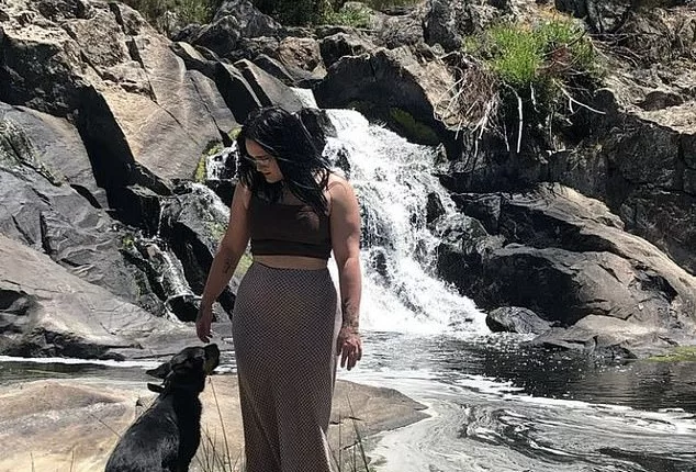 Tori Allen (pictured with one of her dogs) moved to Sydney from Orange, NSW, earlier this year