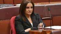 Jacqui Lambie (pictured) has called out controversial senator Lidia Thorpe for labelling her as a racist for supporting the compulsory income management bill which was put to the Senate on Wednesday