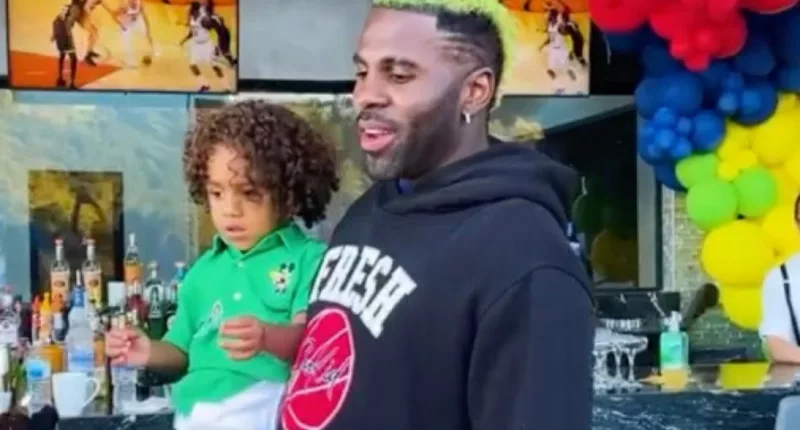 Jason Derulo spent ‘around $30,000’ on his son’s second birthday party