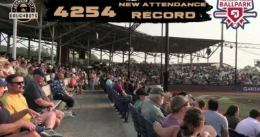 Johnson City Doughboys see record attendance at season-opening game
