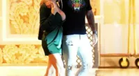 What's going on? Katie Price's ex Carl Woods has been spotted getting cosy with a mystery blonde companion in Las Vegas, after the ex-glamour model confirmed they'd split again