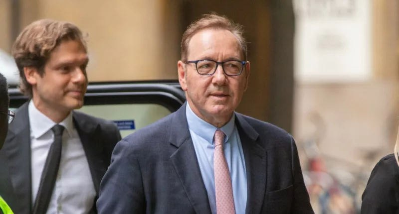 Kevin Spacey attended the first day of his sexual assault trial
