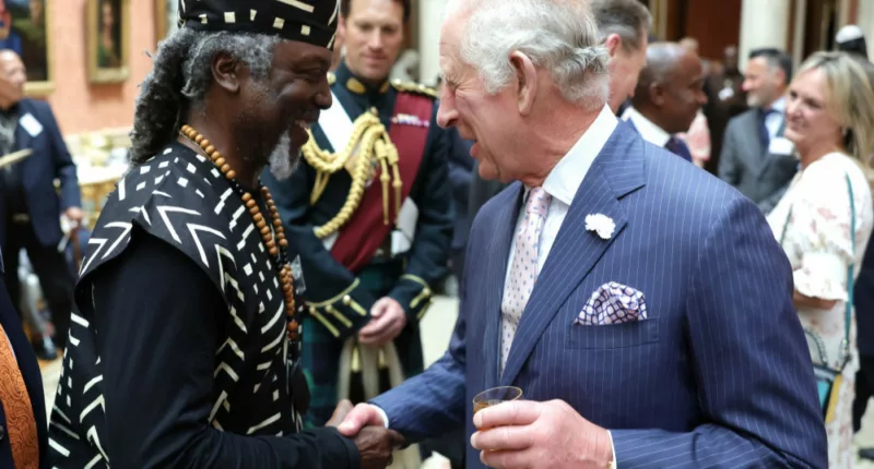 The King And The Queen hosted a Windrush 75th Anniversary Reception at Buckingham Palace