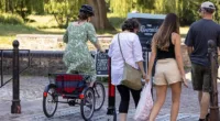 Cycle-friendly grids were installed on footpaths in Cambridge to improve the city