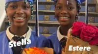 Madonna has hailed her twin daughters “Kweens” at their elementary school graduation