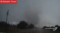 A massive tornado ripped through a Texas town on Wednesday night and killed four people with another 10 injured