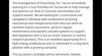 A TikTok account discovered that OceanGate had an