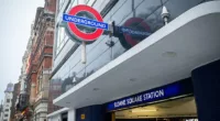 A huge police presence is on the scene, with the British Transport Police confirming reports of a man sustaining