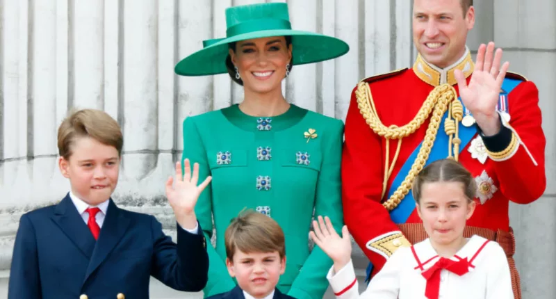 Prince William, who may have channeled Princess Diana with his 2023 Father's Day photo, stands with his children and Kate Middleton