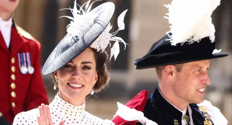 Catherine, Princess of Wales has again paid tribute to Princess Diana during her appearance at the historic Order of the Garter procession