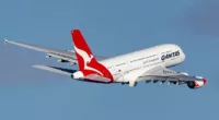 The QF1798 flight from Brisbane to Rockhampton on Sunday night was forced to return to the Queensland capital after cabin crew noted the strange scent in the aircraft