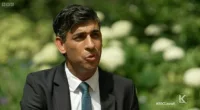 In a BBC interview today, Rishi Sunak urged homeowners being crippled by soaring interest rates to recognise that inflation is