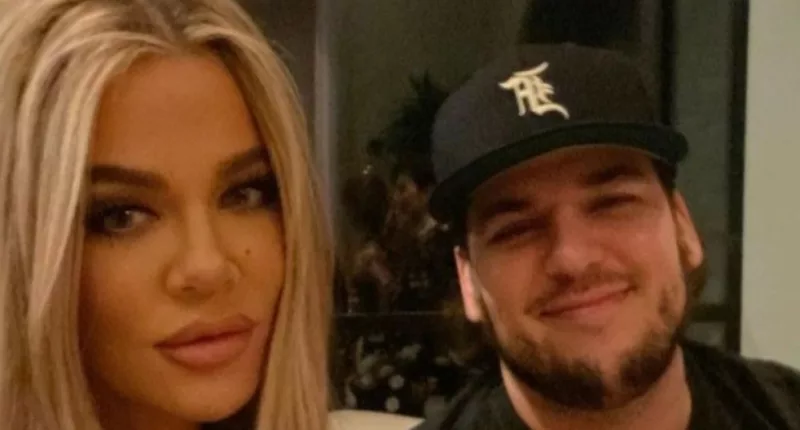 Rob Kardashian doesn't usually post on Instagram