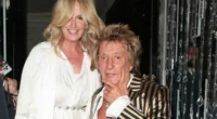 Rod Stewart's wife Penny in leggy display alongside rocker after quitting US | Celebrity News | Showbiz & TV