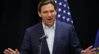 Governor DeSantis, pictured here last week, said that he would continue to support states that would not provide sanctuary to migrants.