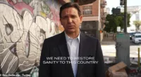 Florida Gov. Ron DeSantis released a video from the streets of San Francisco where he slammed California leadership for allowing the state to fall into disarray