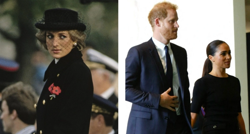 Royal Expert Claims Prince Harry and Meghan Will Ditch Surname for Spencer to Align Themselves Closer With the Late Princess Diana