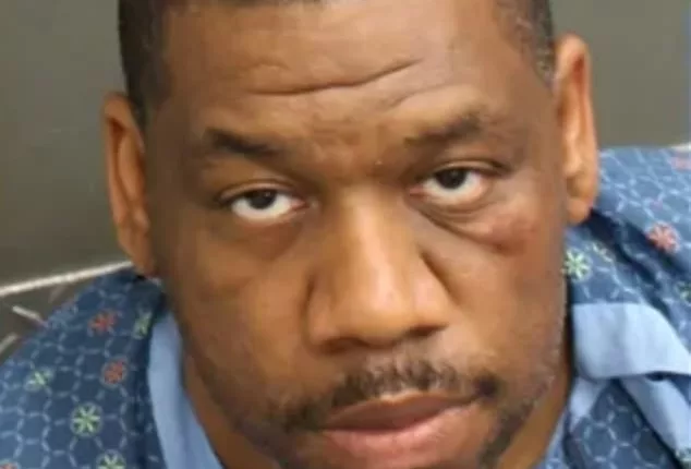 Edward Hariston, 41, is accused of becoming aggressive and physical with staff at the Spirit Ticket Counter. A number of customers were threatening staff and he grabbed the computer keyboard and began hitting buttons on Tuesday